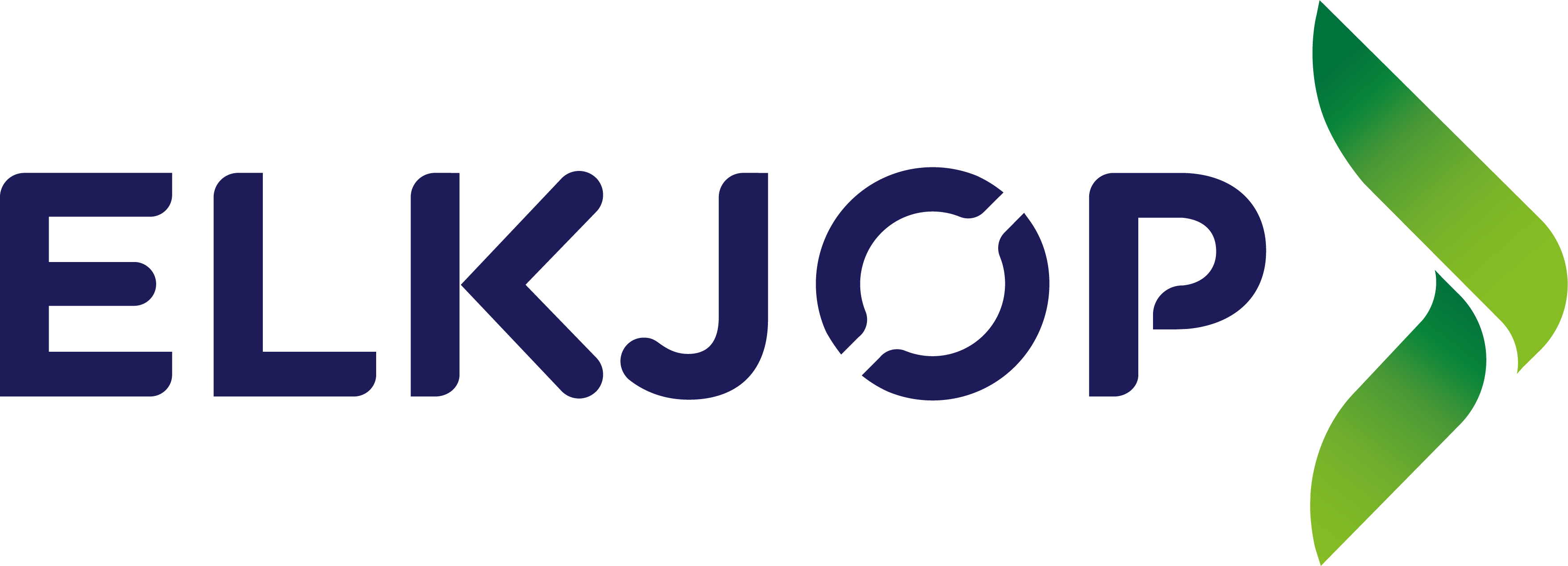 Elkjop Logo Blue